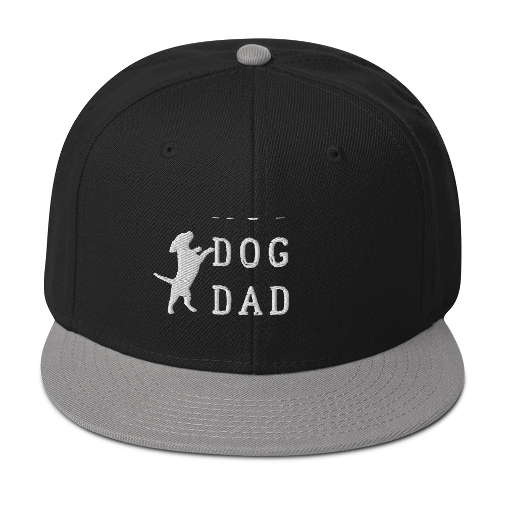 Hot dog dad Snapback Hat